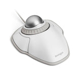 Ratón Kensington Blanco Plateado Plata - HAMISHOP07
