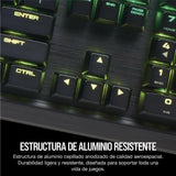 Teclado Corsair K95 RGB Platinum Qwerty Español Negro - HAMISHOP07