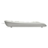 Teclado Microsoft 600 Blanco AZERTY - HAMISHOP07