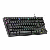 Teclado Gaming Tacens MKTKLES LED RGB Qwerty Español Negro (1) - HAMISHOP07