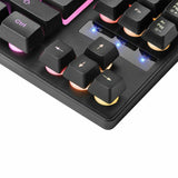 Teclado Gaming Tacens MKTKLES LED RGB Qwerty Español Negro (1) - HAMISHOP07