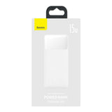 Power Bank Baseus Bipow Blanco 30000 mAh - HAMISHOP07