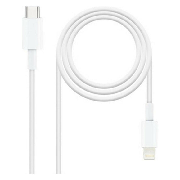 Cable Lightning NANOCABLE A12 SM-A125F USB C 1 m - HAMISHOP07
