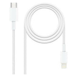Cable Lightning NANOCABLE A12 SM-A125F USB C 1 m - HAMISHOP07