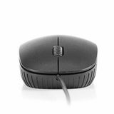 Ratón Óptico NGS FLAME 1000 dpi Negro - HAMISHOP07