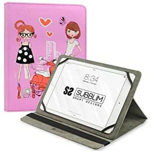 Funda para Tablet Subblim Funda Tablet Universal TRENDY CASE FASHION GIRLS 10.1"