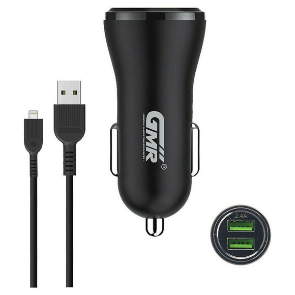 Cargador para Coche Goms Cable Lightning 1 m - HAMISHOP07