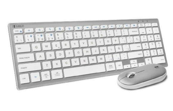 Teclado y Ratón Inalámbrico Subblim SUBKBC-PEX100 Qwerty Español - HAMISHOP07
